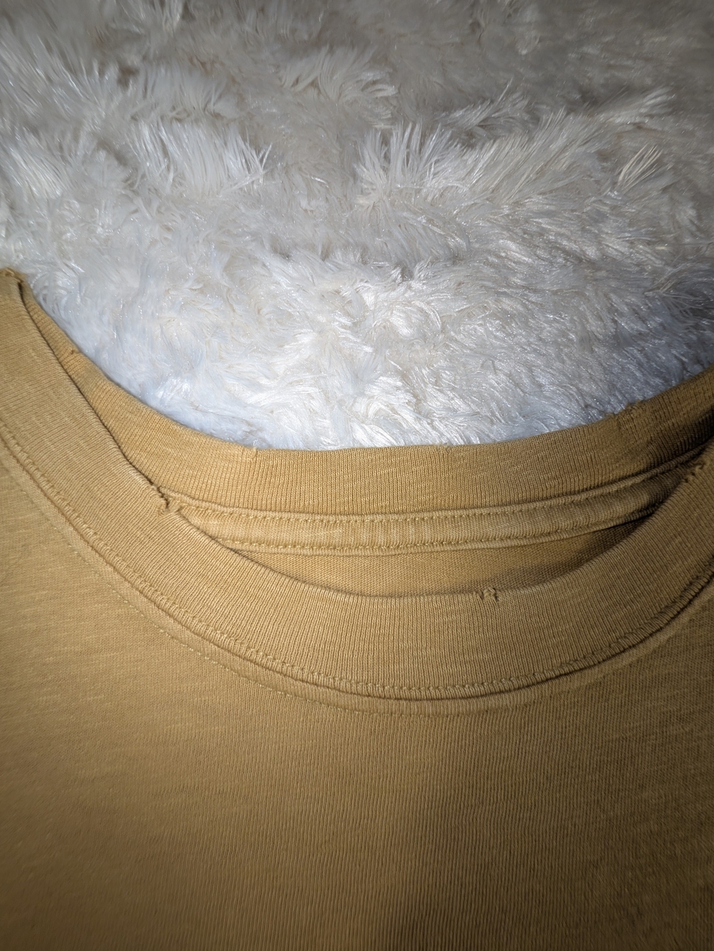 Women's aerie Short Sleeve Tee in Mustard. Runs Big.